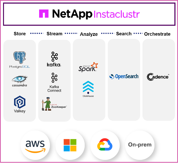 Figure 1: Support for open-source technologies from a single vendor