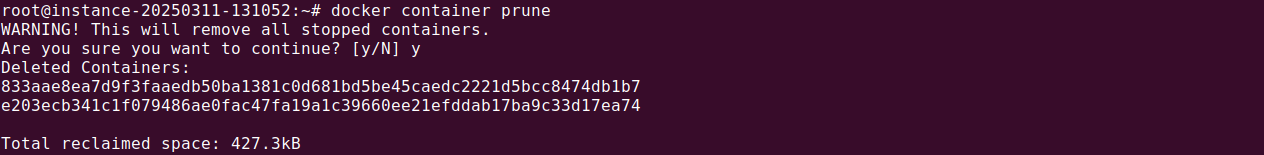 Docker Opensearch tutorial terminal screenshot